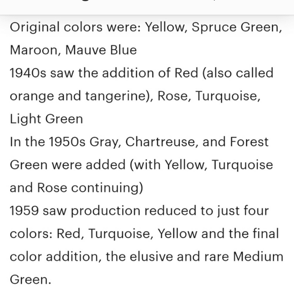 Vintage Homer Laughlin Harlequin Original Rose Color Pitcher - Picture 15 of 16